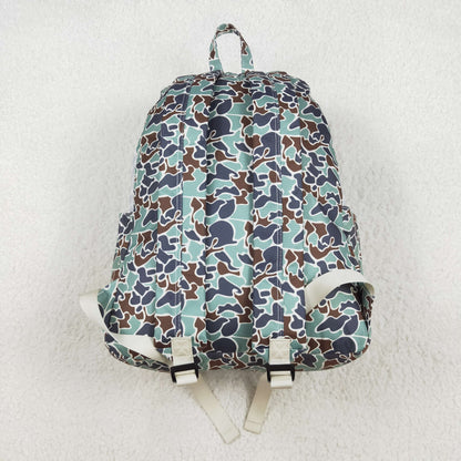 BA0259   toddler backpack mallard print baby  gift preschool bag