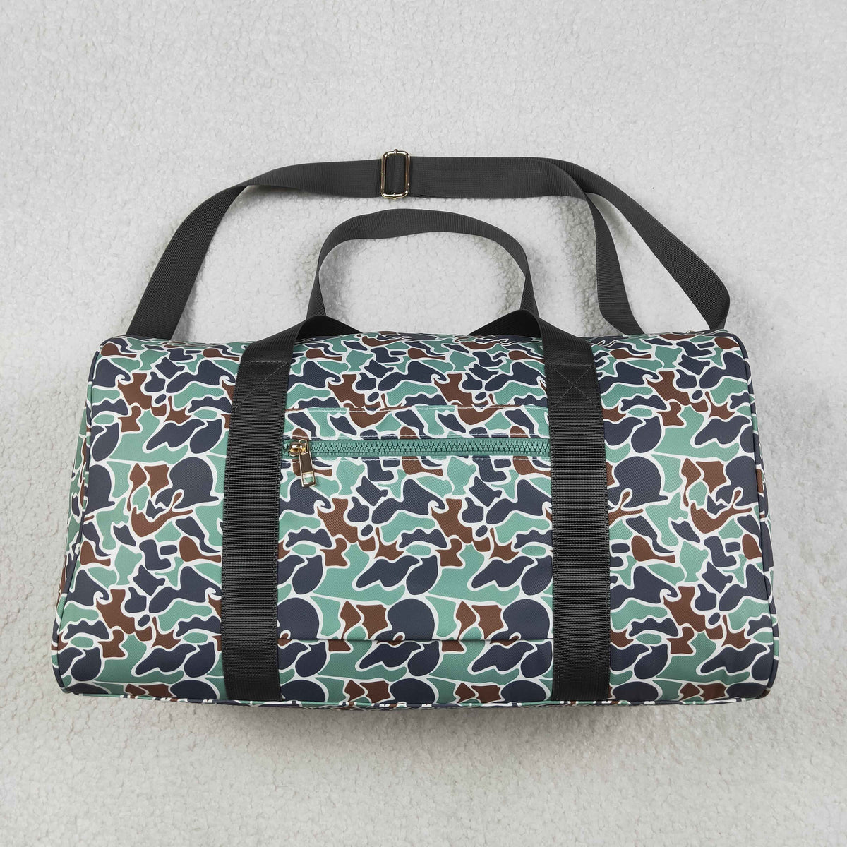BA0263 Green Camo Hunting Gym Bags