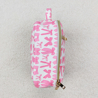 BA0284  baby  bag pink bows lunch boxes  bags