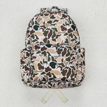 Sibling Kids Adult Deer Camouflage Backpacks Bags Duffles Baskets
