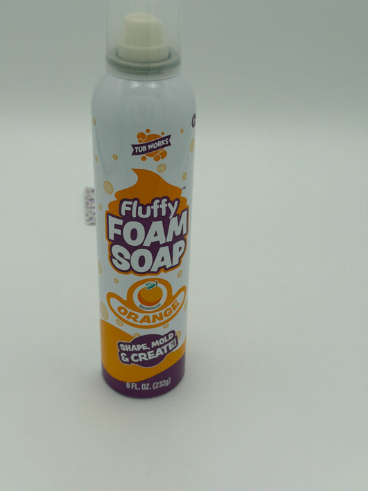 Fluffy Foam Soap Orange