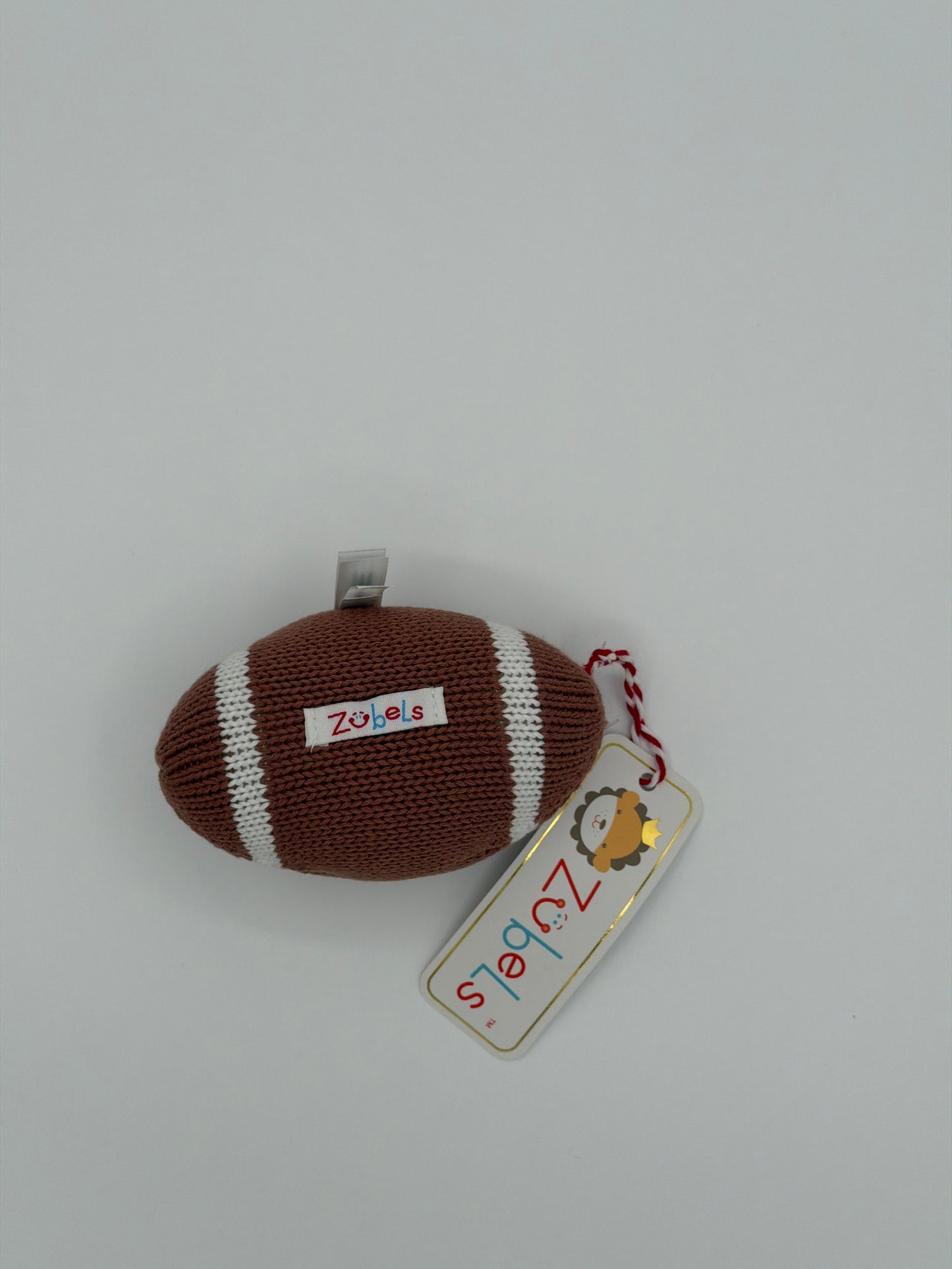 Football Knit Rattle