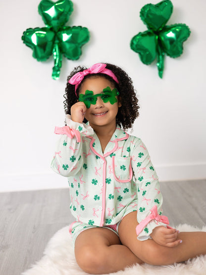 Green Shamrock Shaped Sunglasses for St. Patrick’s Day
