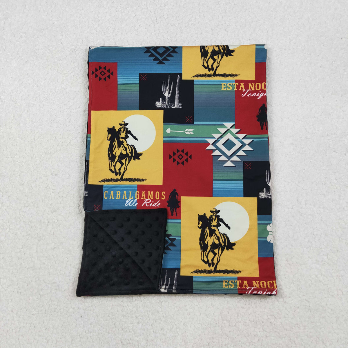 Sibling Baby Kids Western Blankets
