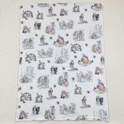 Sibling Baby Kids Cartoon Dolls Blankets