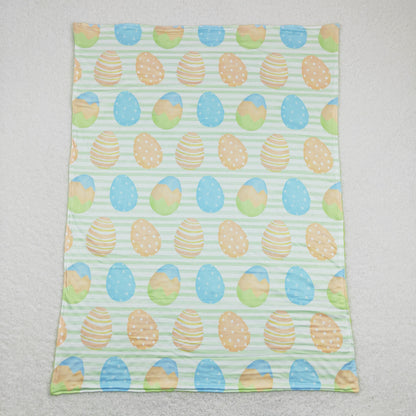 Sibling Baby Kids Rabbits Eggs Easter Blankets