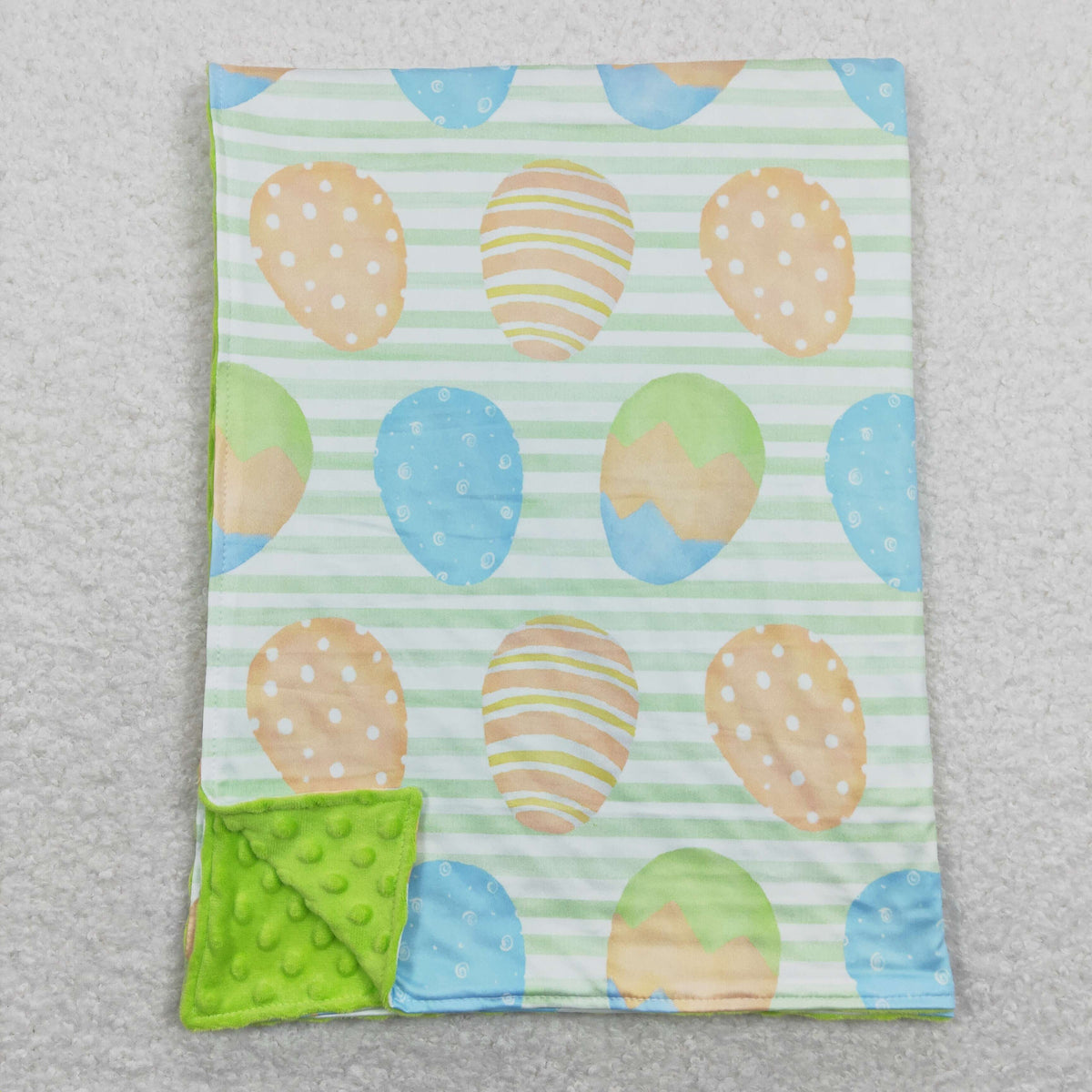 Sibling Baby Kids Rabbits Eggs Easter Blankets