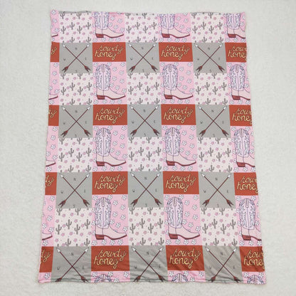 Sibling Baby Kids Western Blankets