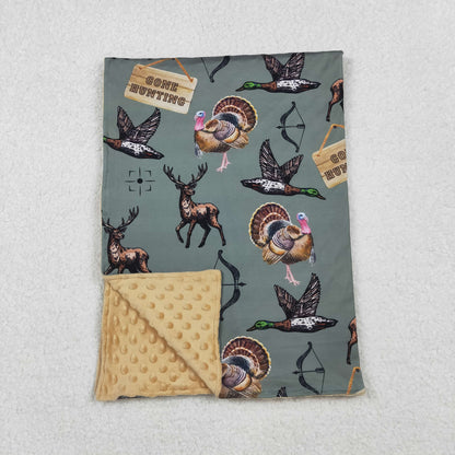 Sibling Baby Kids Southern Hunting Blankets