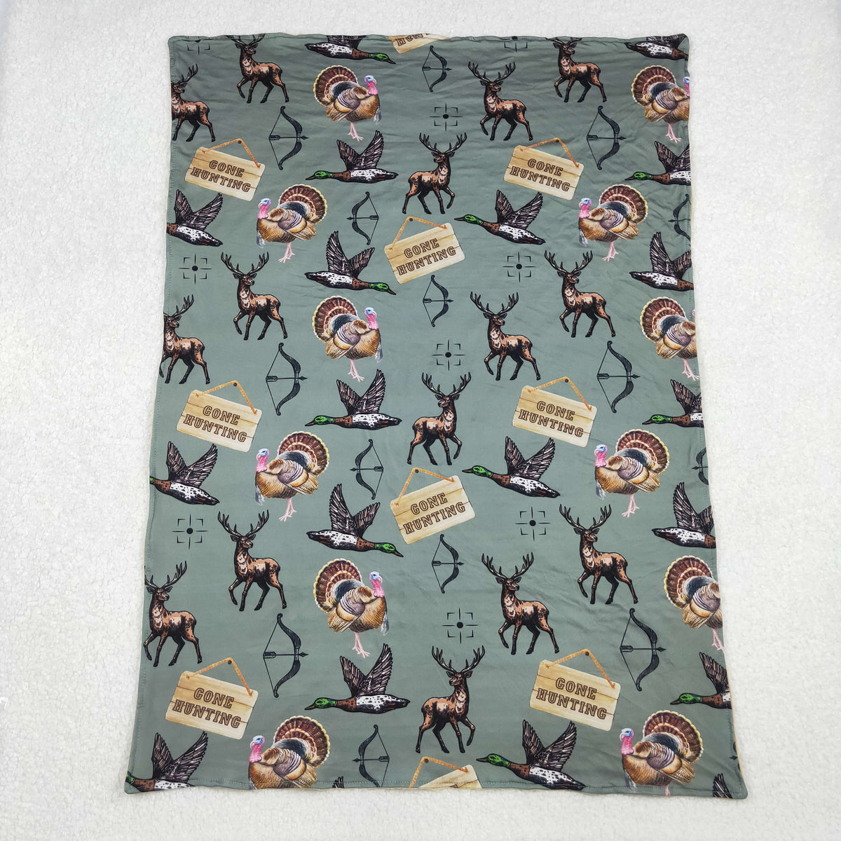 Sibling Baby Kids Southern Hunting Blankets
