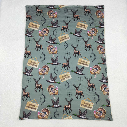 Sibling Baby Kids Southern Hunting Blankets