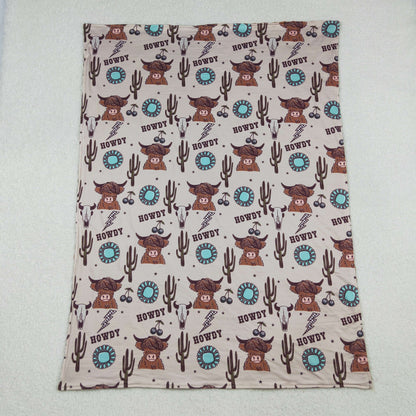 Sibling Baby Kids Western Blankets