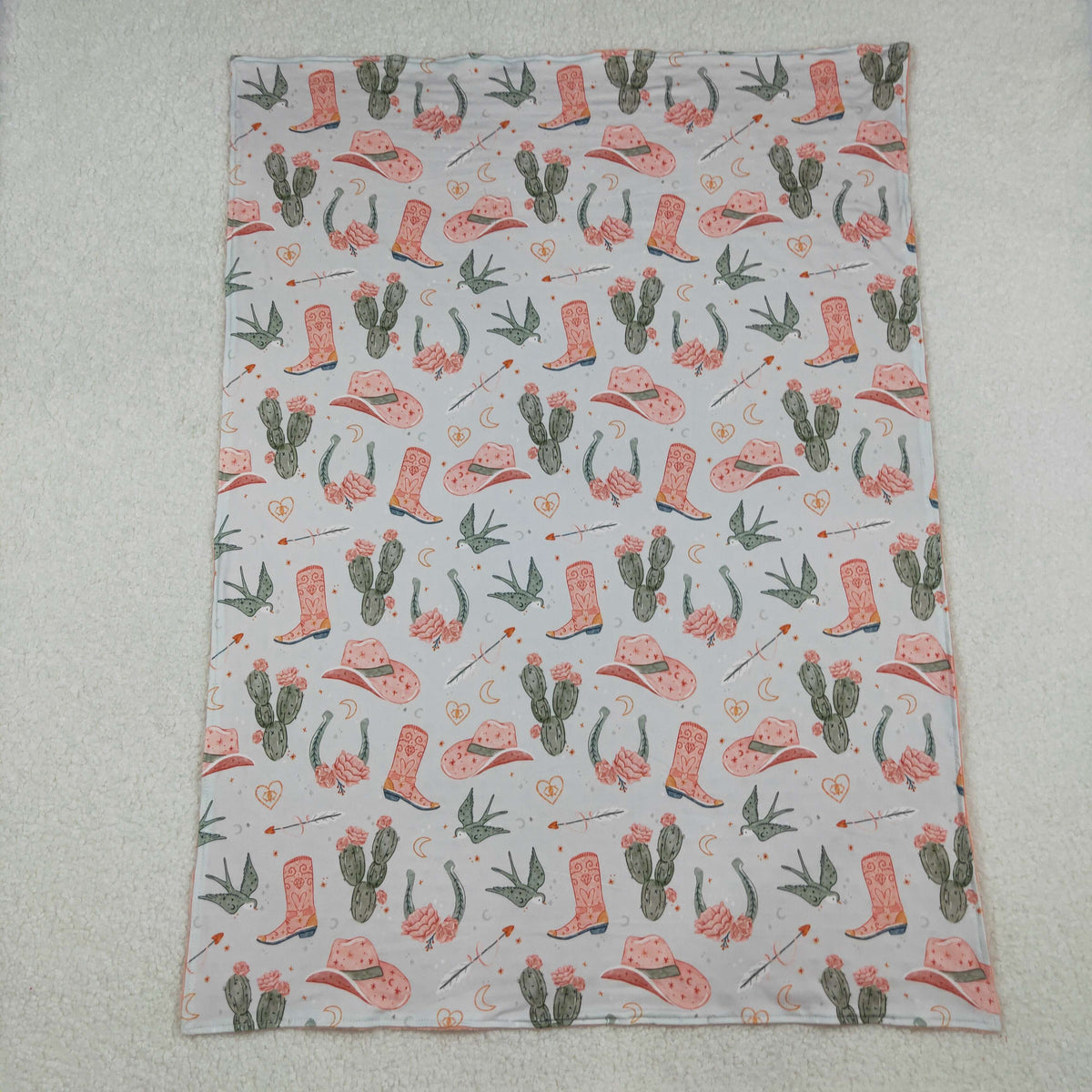 Sibling Baby Kids Western Blankets