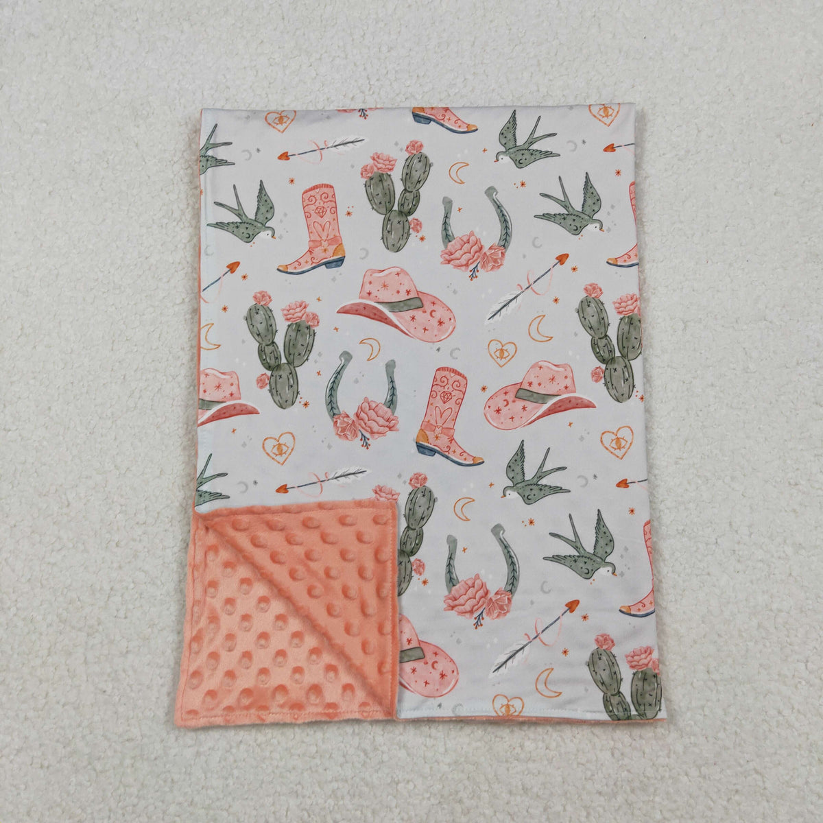 Sibling Baby Kids Western Blankets