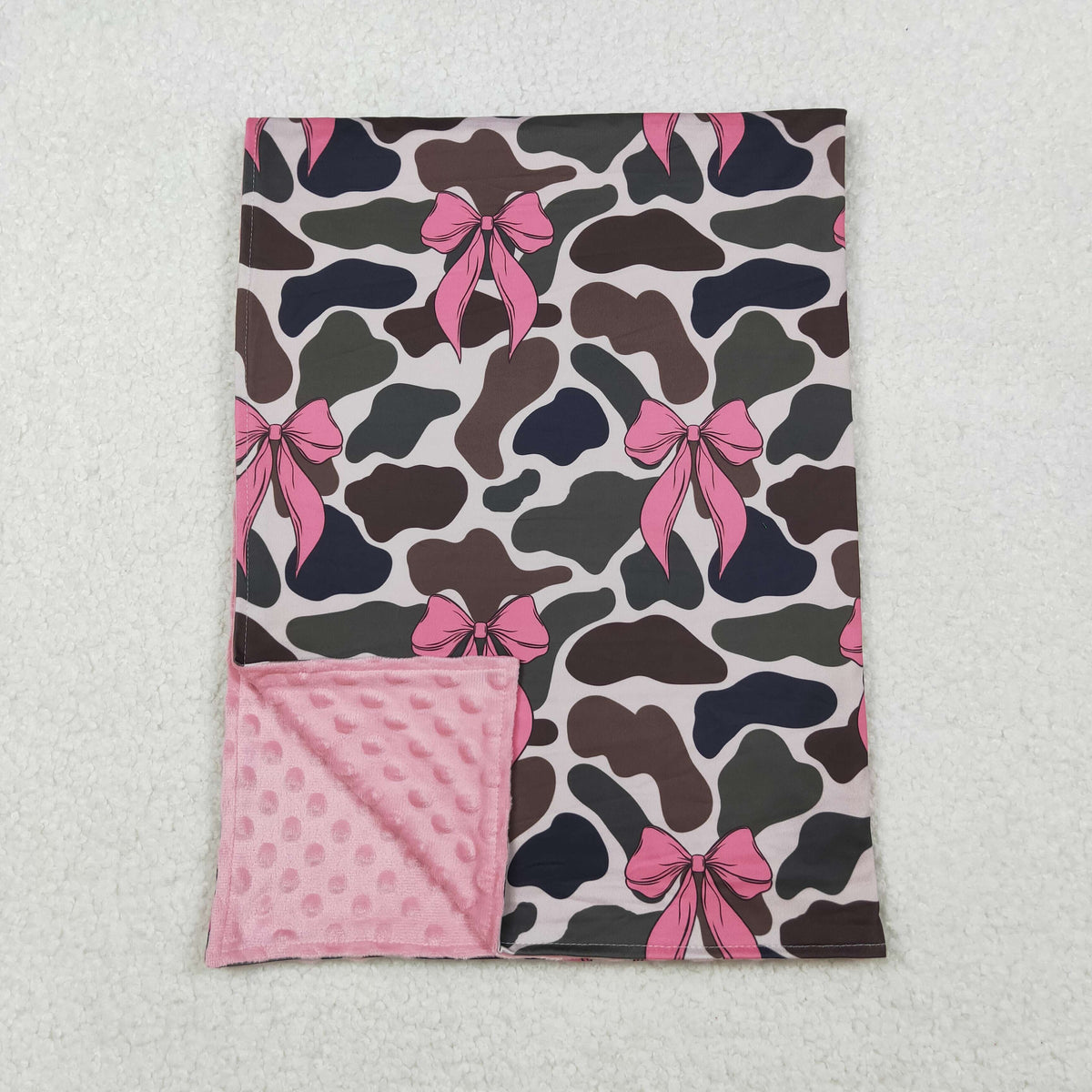 Sibling Baby Kids Flowers Bows Blankets