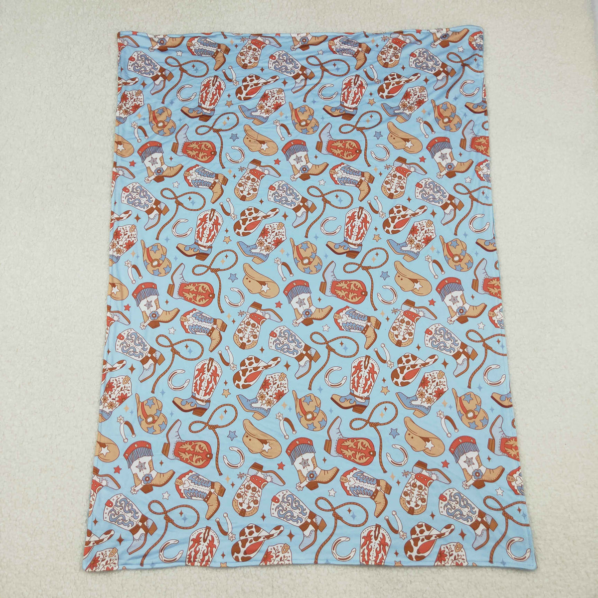 Sibling Baby Kids Western Blankets
