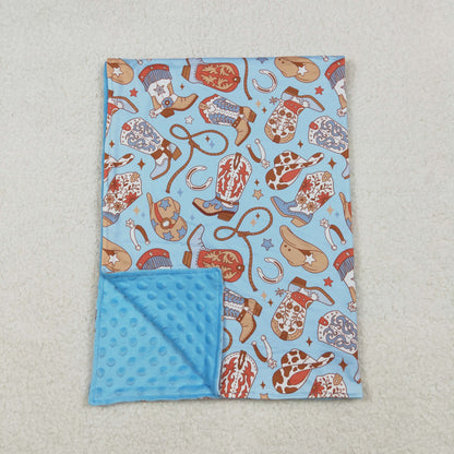 Sibling Baby Kids Western Blankets