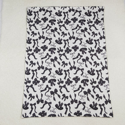 Sibling Baby Kids Flowers Bows Blankets