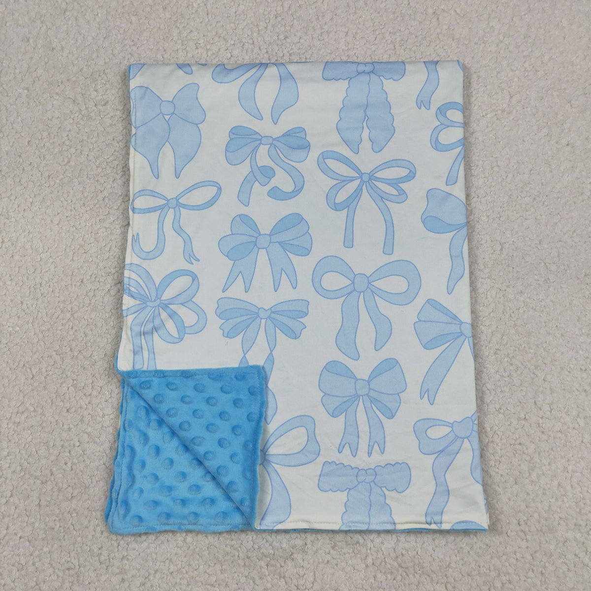 Sibling Baby Kids Colorful Bows Flowers Blankets