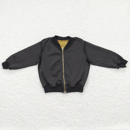 Sibling Baby Boys Sequin Zipper Jackets Top