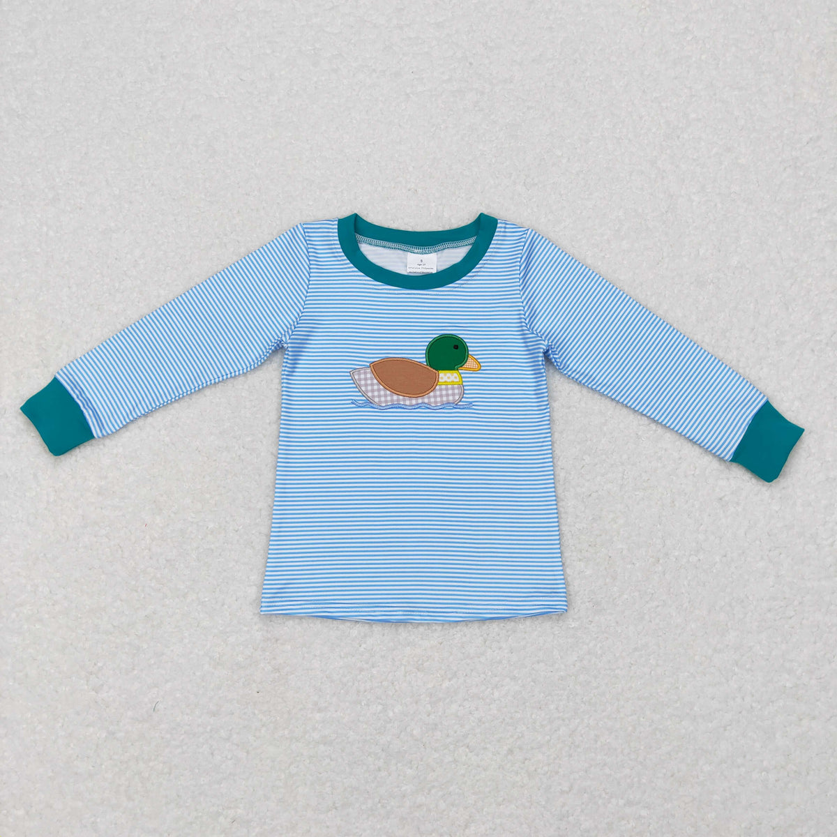 Sibling Baby Boys Girls Embroidery Ducks Dogs Fishing Southern Hunting Tee Shirts Top