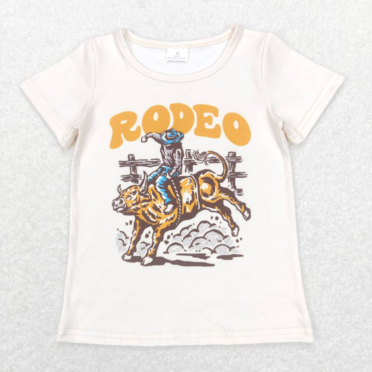 BT0515 toddler boy clothes rodeo boy summer tshirt