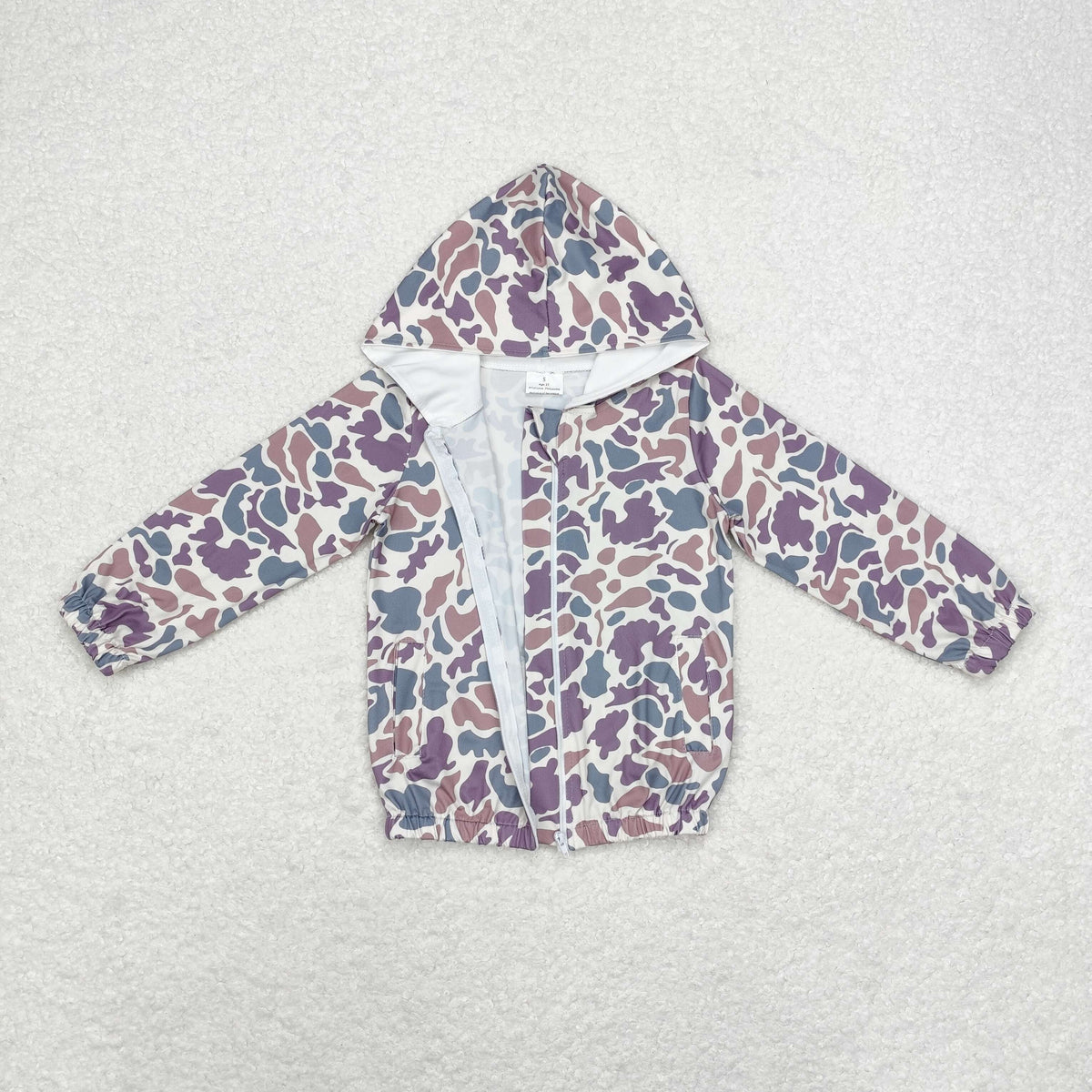 BT0793  toddler boy clothes camouflage boy winter hoodie top