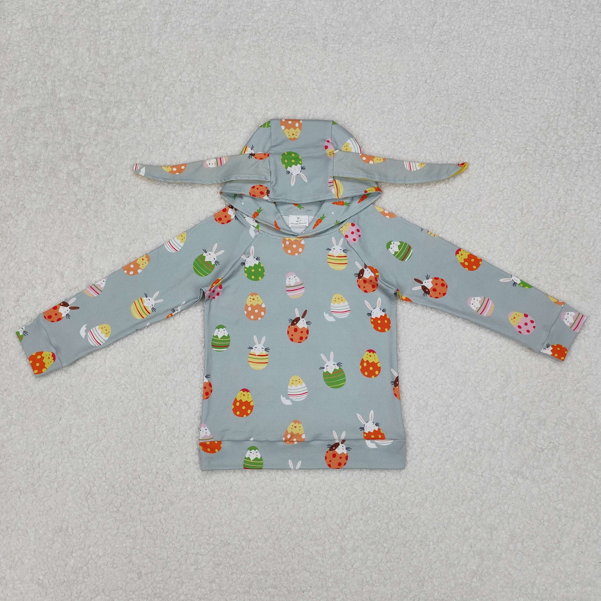 BT1136  toddler boy clothes rabbit egg boy easter top shirt