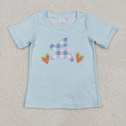 Sibling Baby Boys Girls Eggs Rabbits Easter Tee Shirts Top