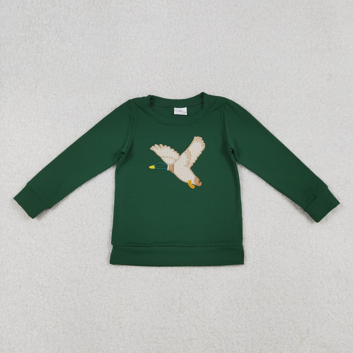 Sibling Baby Boys Girls Embroidery Ducks Dogs Fishing Southern Hunting Tee Shirts Top