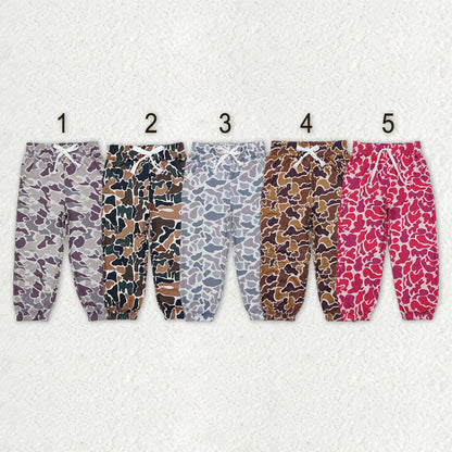 Baby Boys Southern Camo Pockets Joggers Pants Bottom