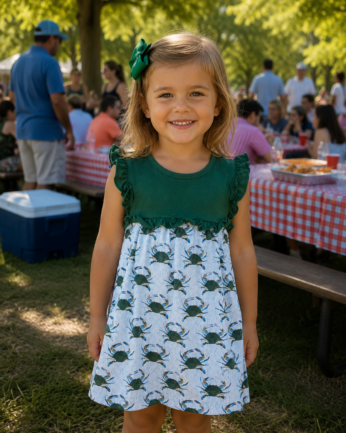 Green Crab Dress