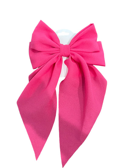 Satin Hair Bows for toddler and adults - Cajun Cuties & Co