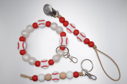 Mommy and Me Bundle // Baseball Pearl
