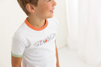 Peachy Georgia Organic Cotton Tee