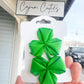 Clover hair clip