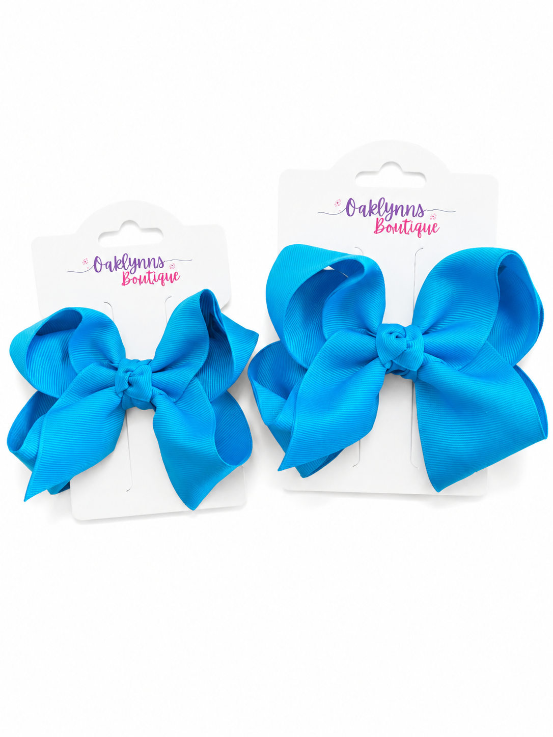 Vivid Blue Bow