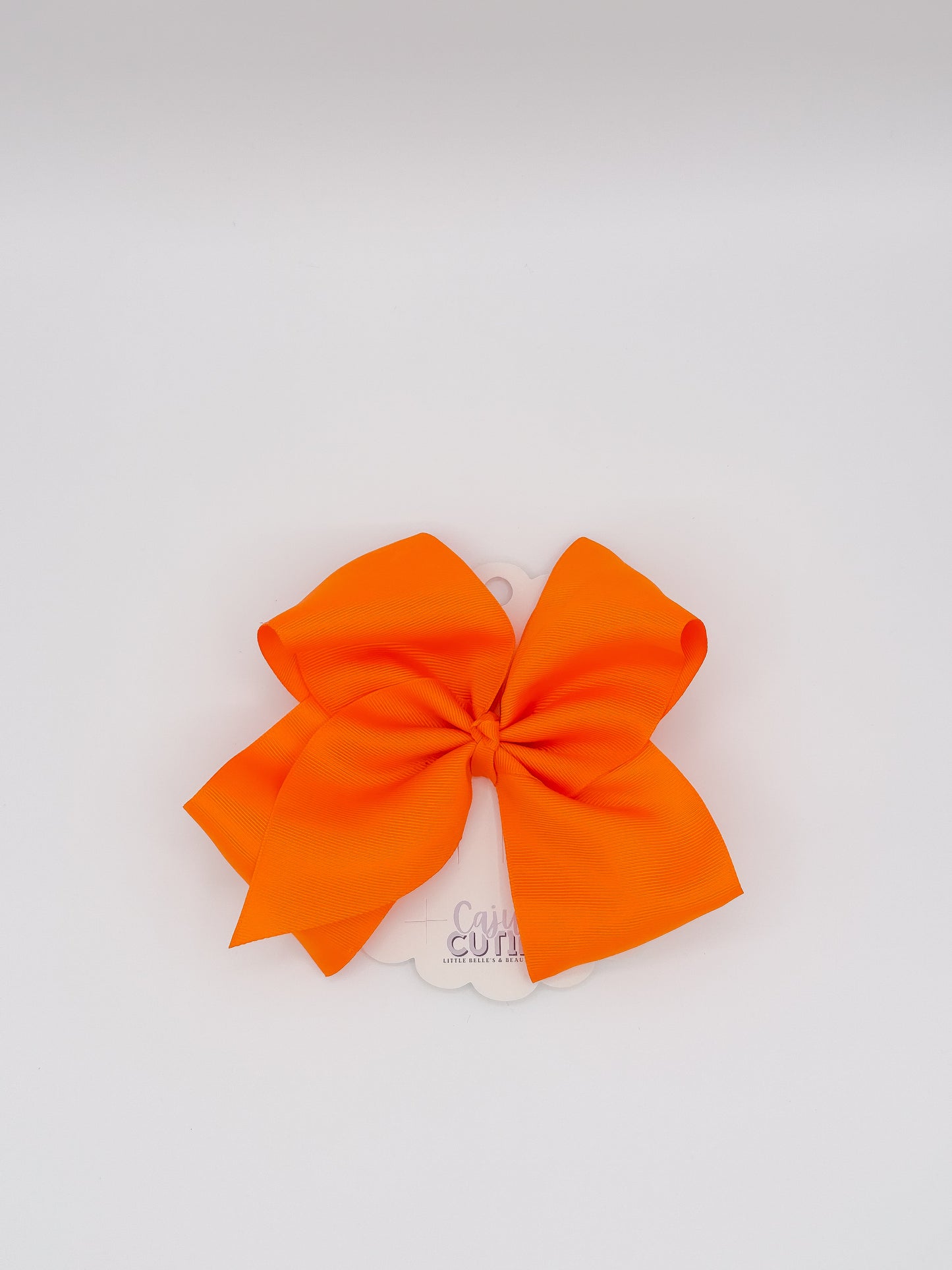 Solid Color 8 Inch Hair Bow – Boutique Girls Bow | Cajun Cuties & Co