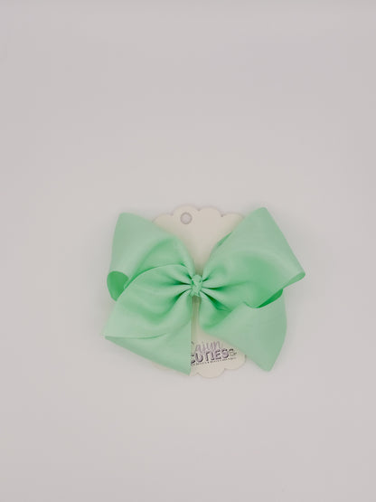 Solid Color 8 Inch Hair Bow – Boutique Girls Bow | Cajun Cuties & Co