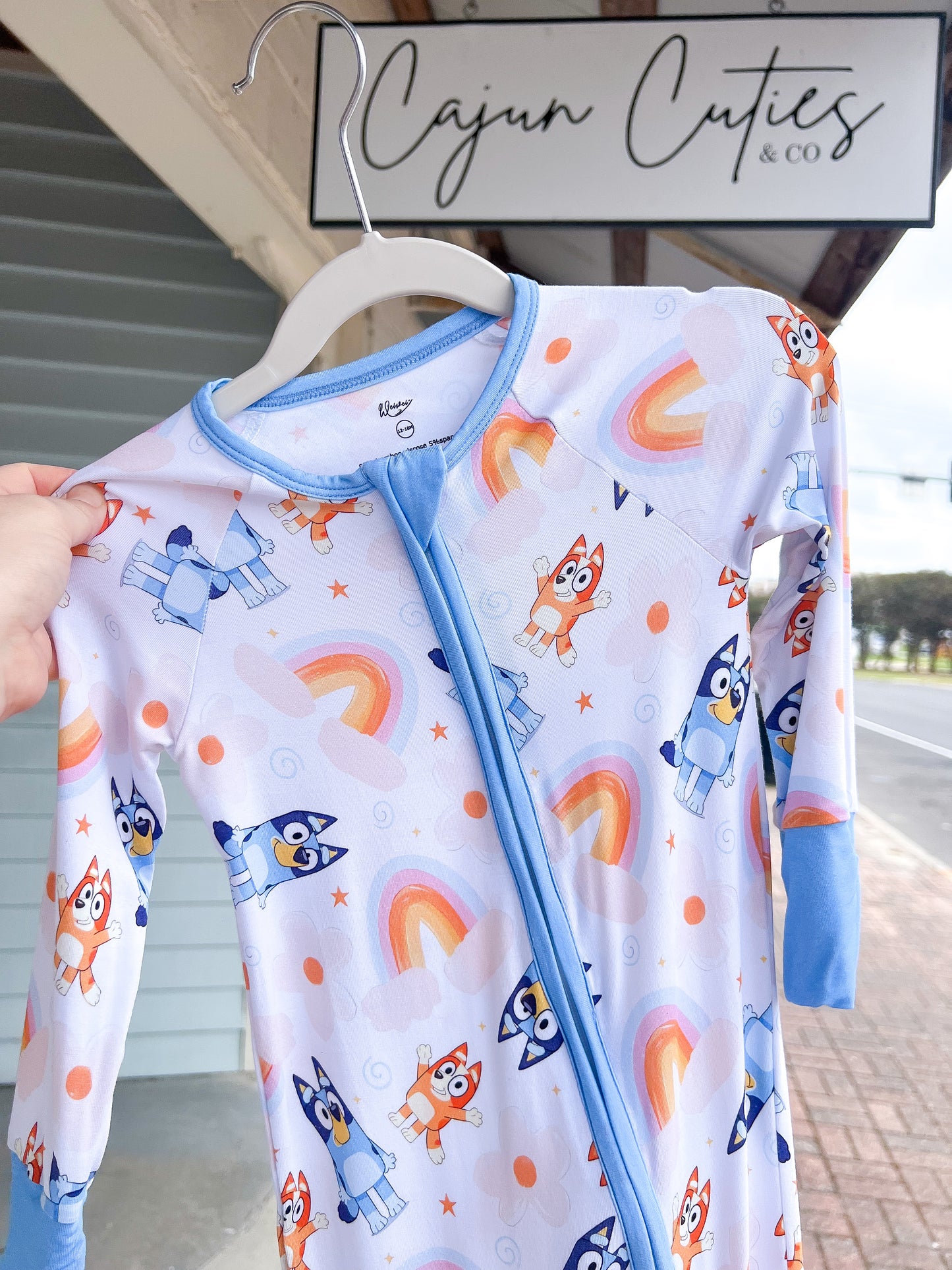 Bluey Bamboo Pjs - Cajun Cuties & Co