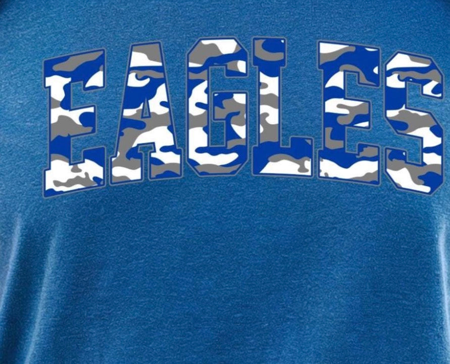 Blue camo Eagles