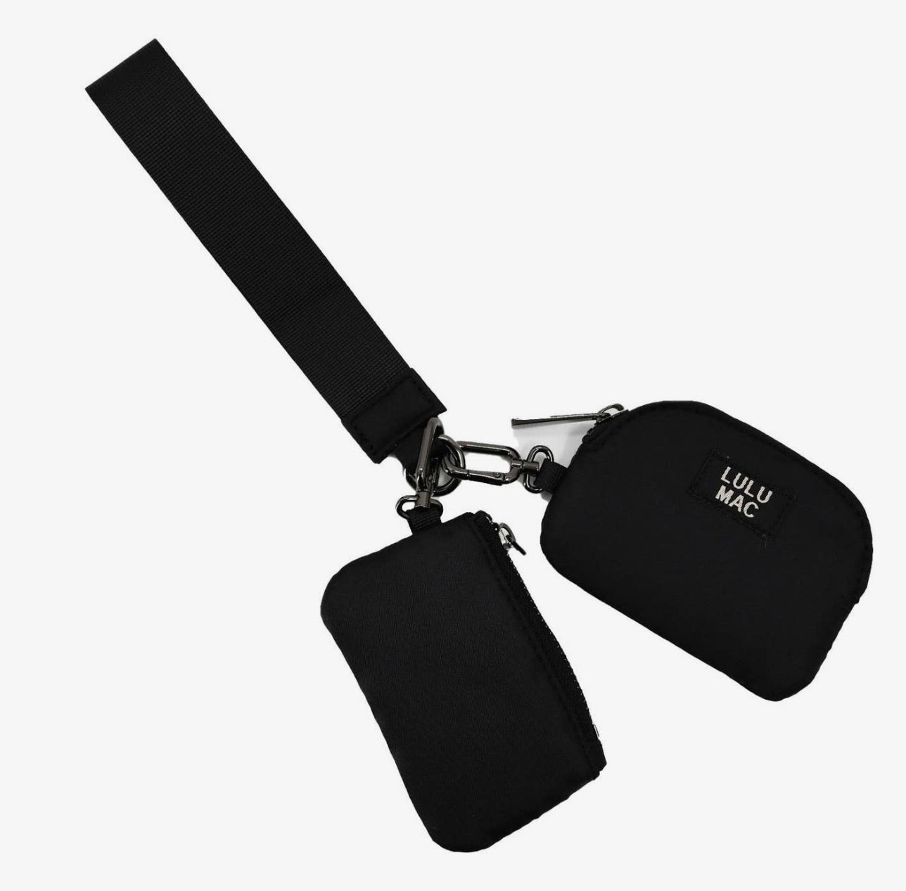 Lulu Mac Wristlet Black