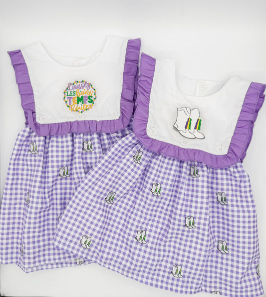 Reversible Mardi Gras Dress