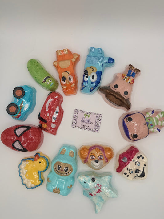 Orange Pup Bath Bombs