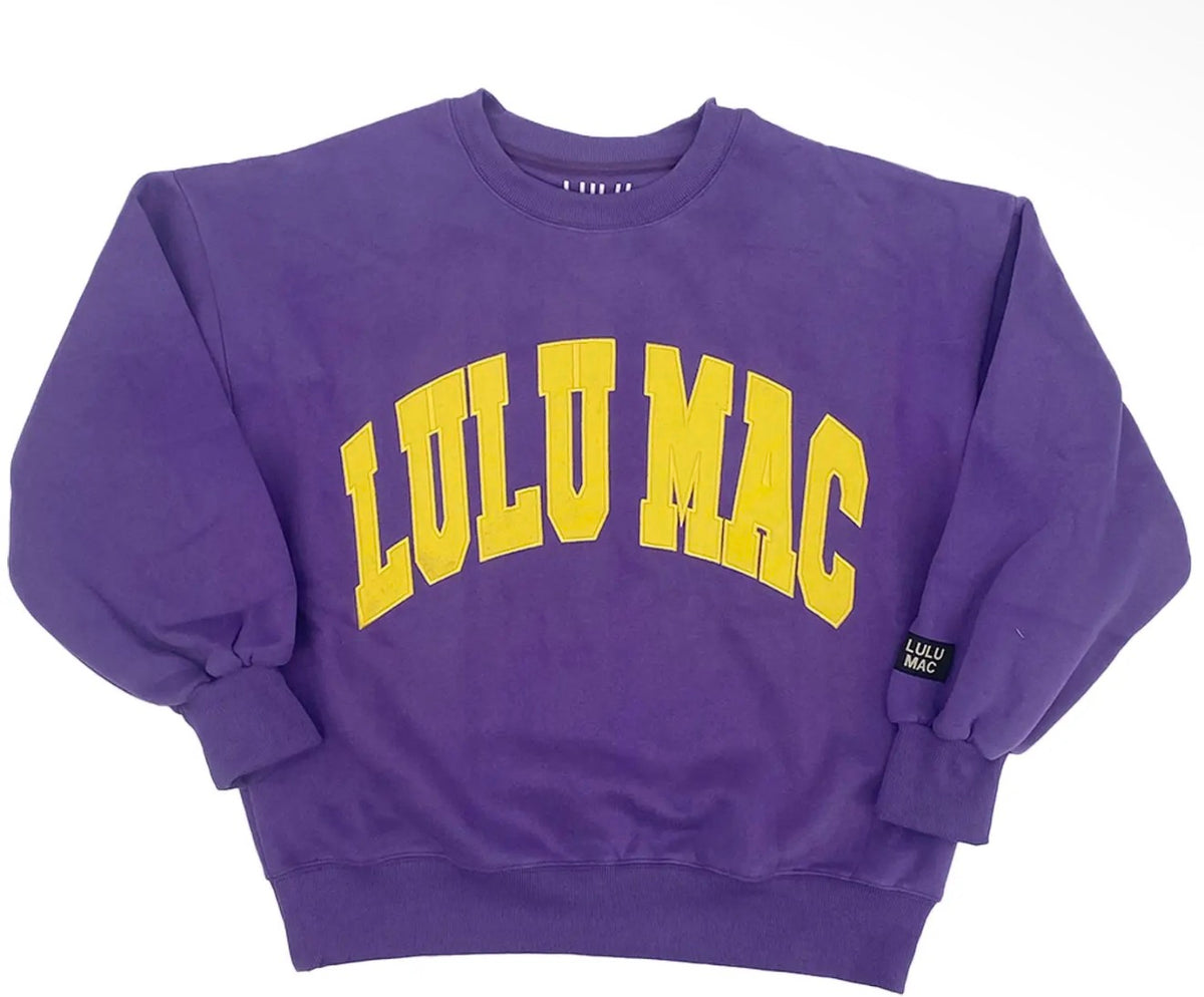 Lulu Mac Purple and Gold