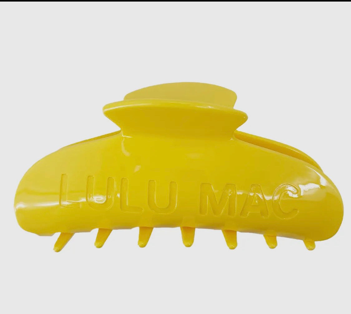 Lulu Mac Yellow  Clip