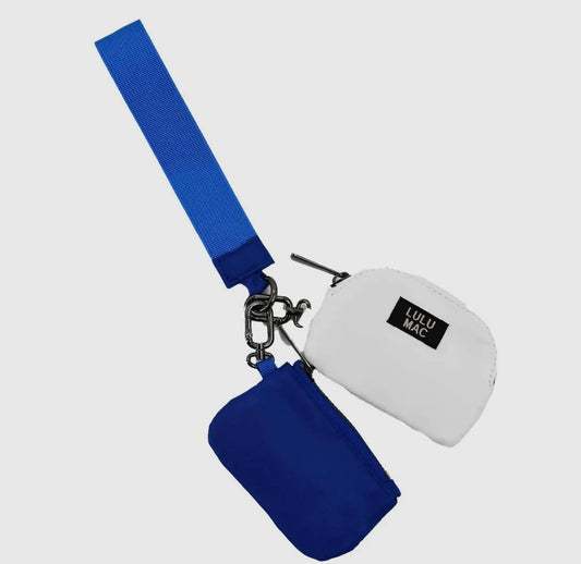 Royal Blue wristlet Lulu Mac