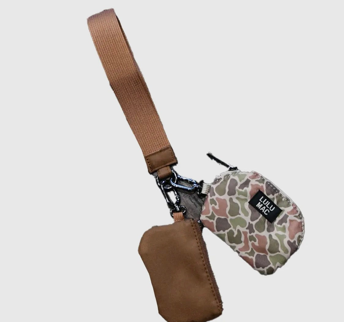 Lulu Mac Wristlet Camo