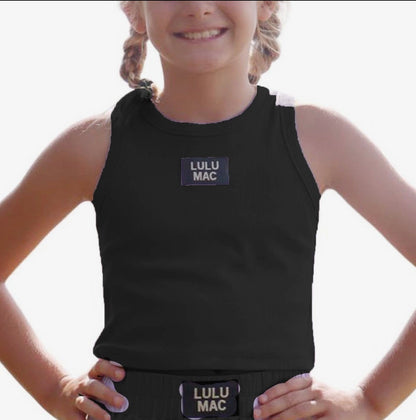 Lulu Youth Black Tank