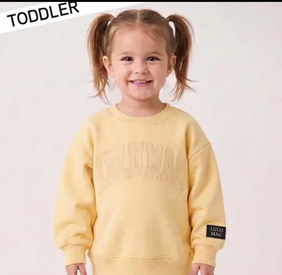 Lulu Mac Toddler butter pullover